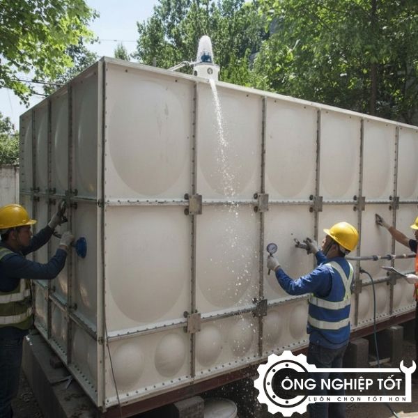 Kiểm định kỹ thuật bồn SMC 100m³